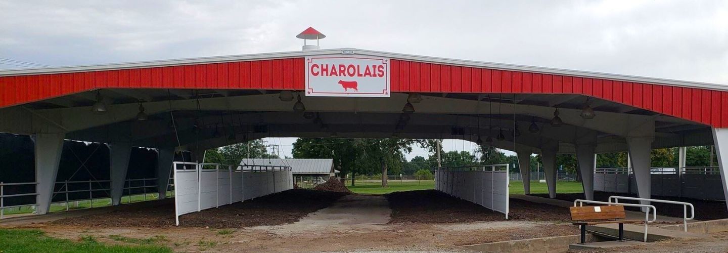 Image of the improved Charolais Barn